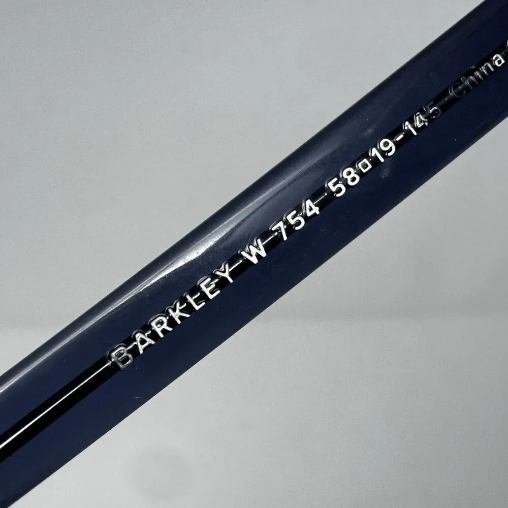 Warby Parker Barkley W754 Clear Blue Eyeglass Frames 58-19-145
